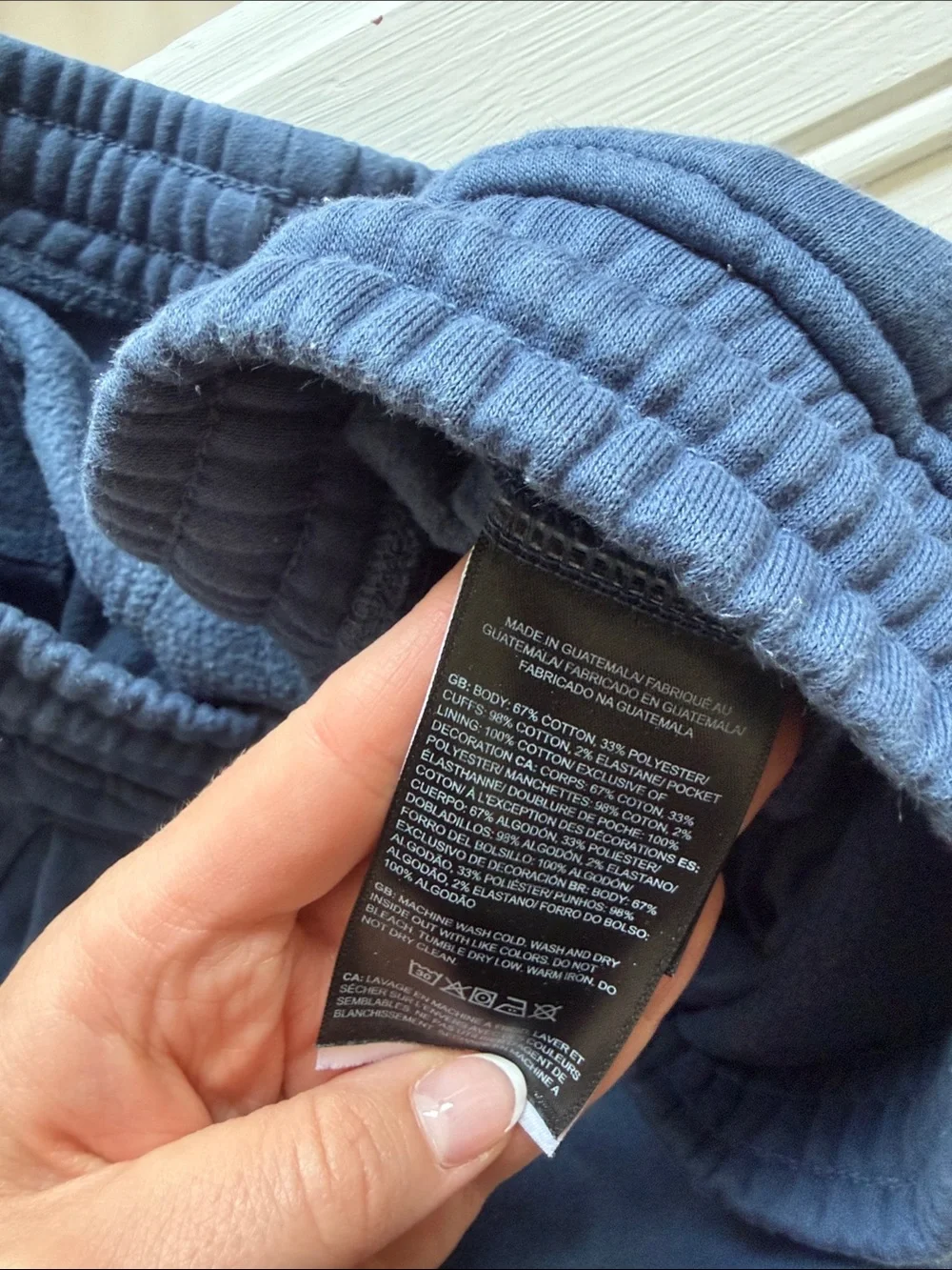 The North Face Men’s Blue Fleece Joggers
